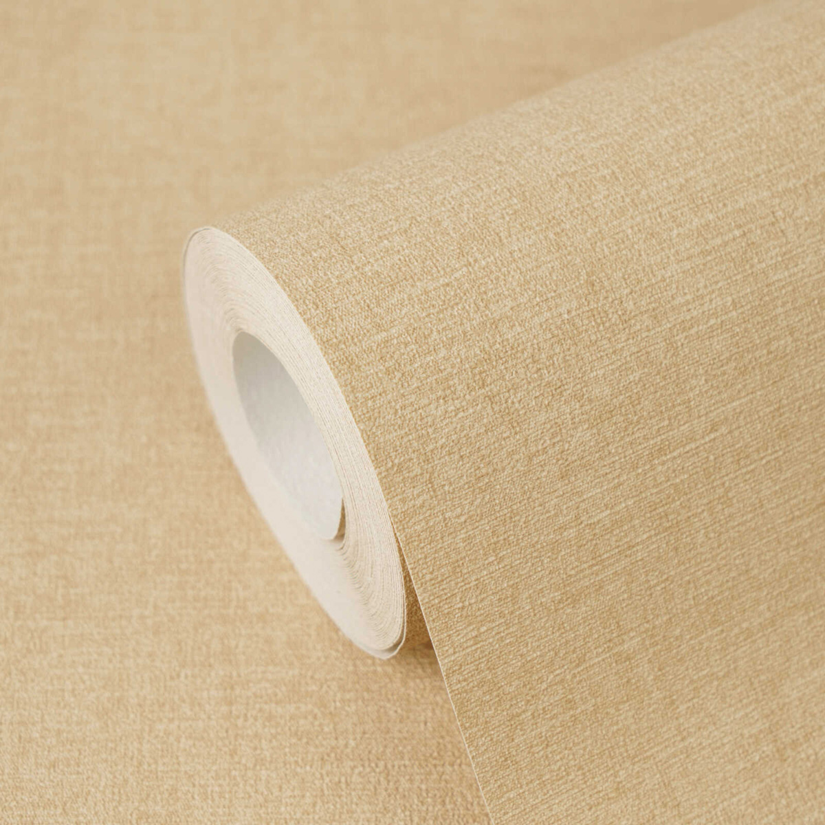 Papier peint Uni Cuba beige miel - Cuba 2 d'A.S. Création ROLL | Réf. AS-791656