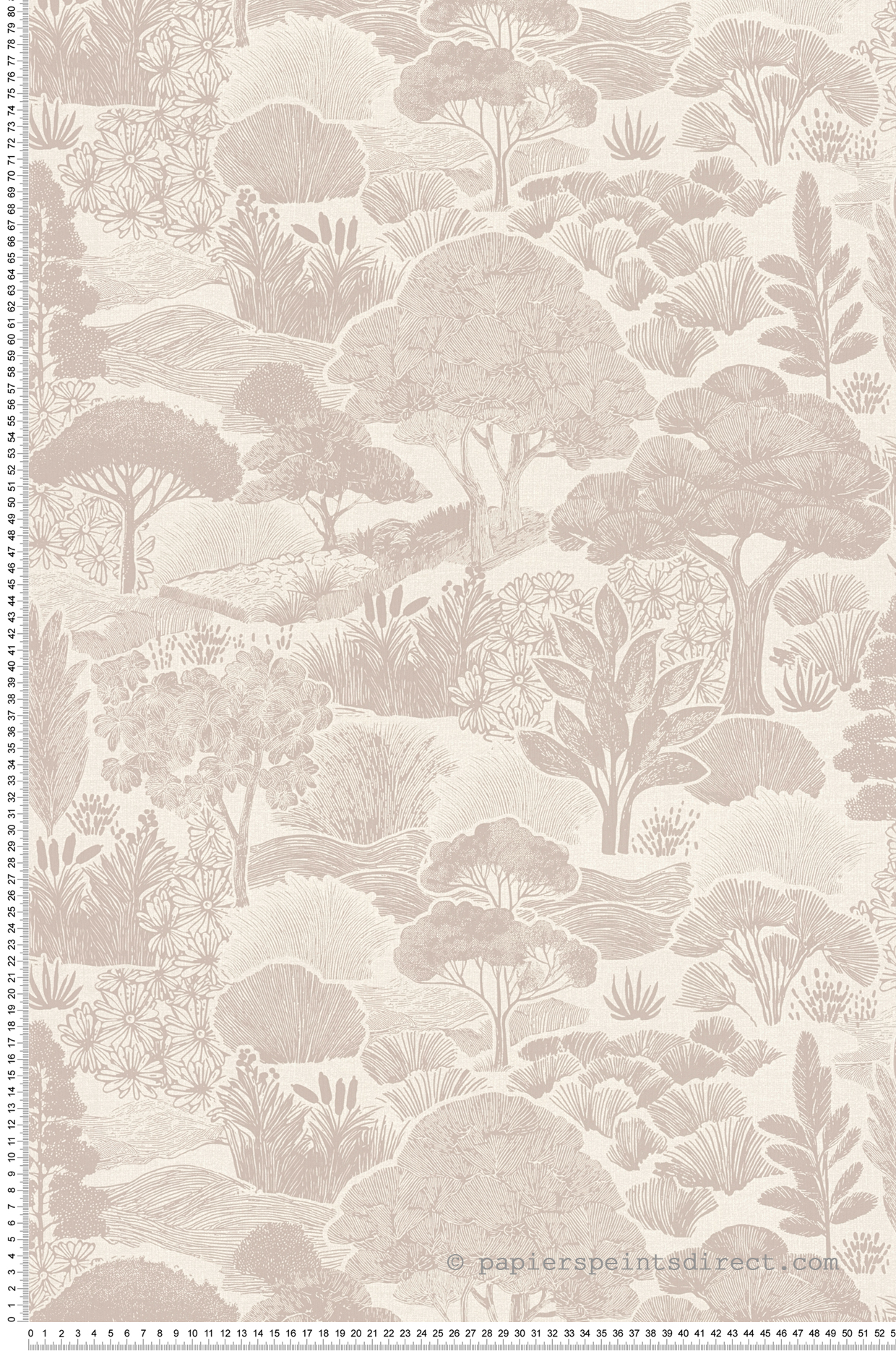 Papier peint Jardin Botanique gris - Pintwalls 3 d'A.S. Création | Réf. AS-791852