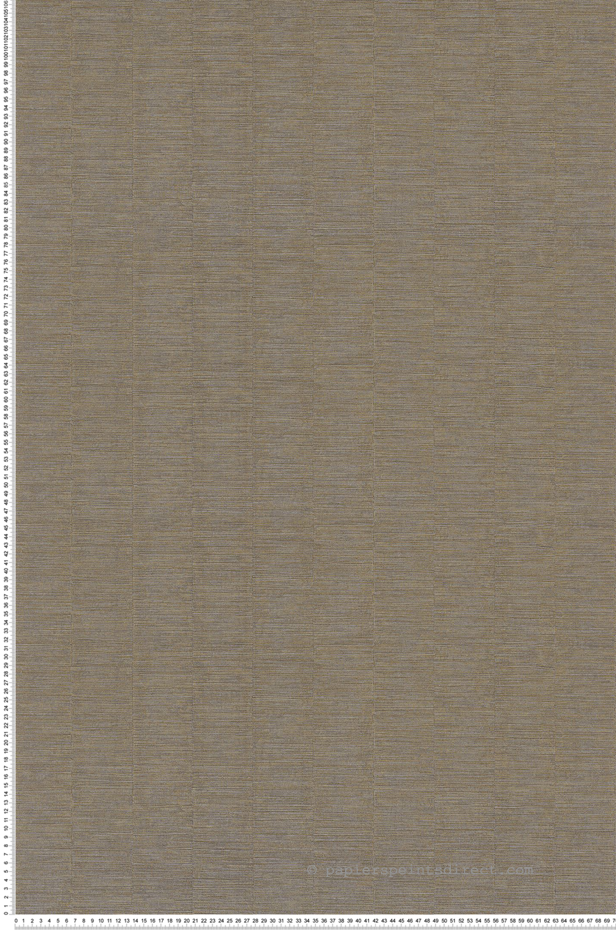 Papier peint Effet Tissu Platinum acier doré - Cérame de Casamance | Réf. CAS-B75072244