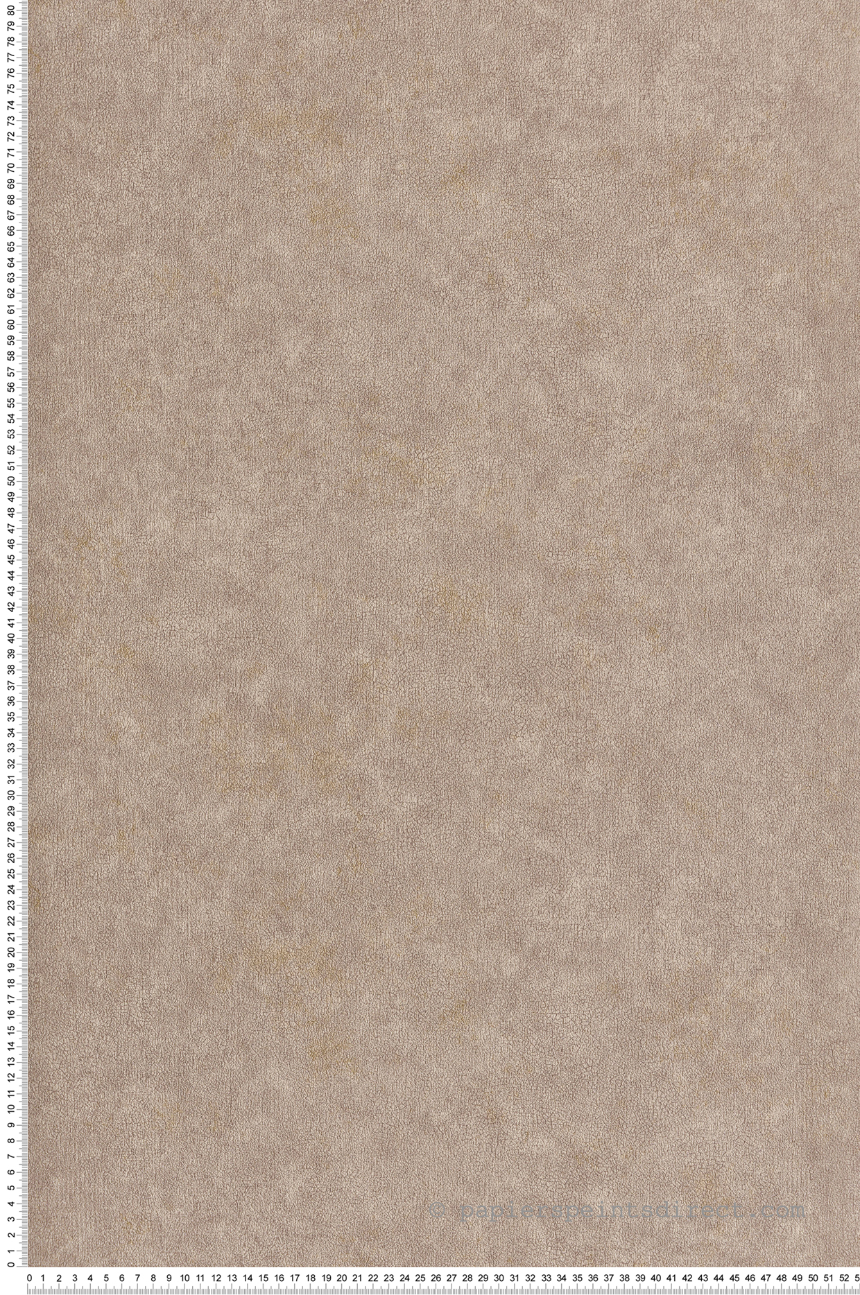 Papier peint Uni Terre Cuite Métallisé grège doré - Céramique de Casélio | Réf. CER105252120