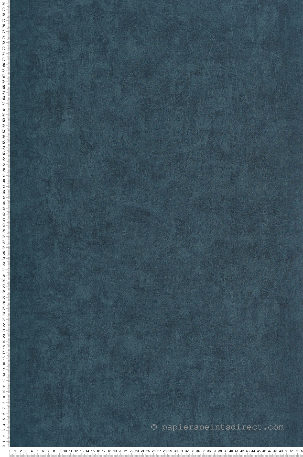 Papier peint Faux Uni bleu pétrole - Jardin d'Eden de Lutèce | Réf. LTC-51203001