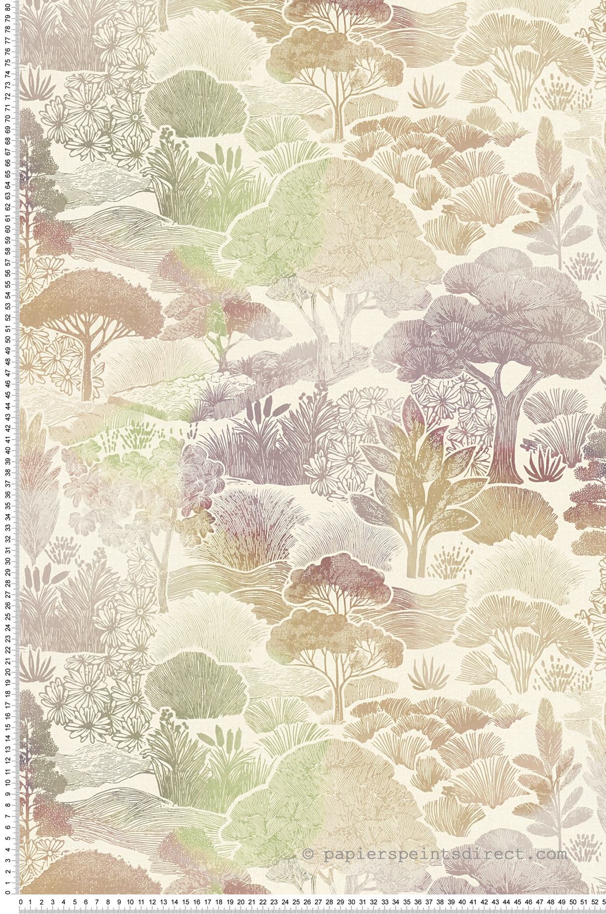 Papier peint Jardin Botanique multicolore - Pintwalls 3 d'A.S. Création | Réf. AS-791851