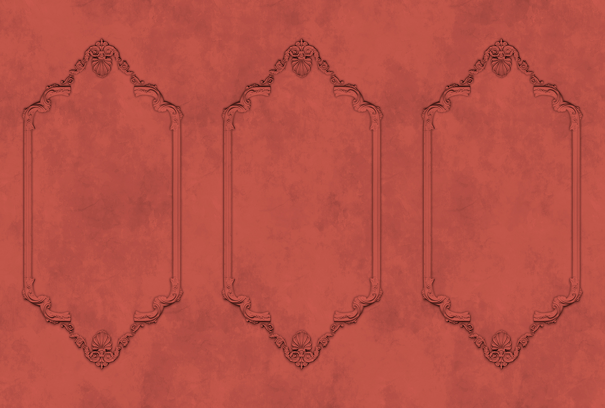 Papier peint panoramique Moulures Frames 1 - Référence DD110676 - Intissé 200g/m2 - Standard 400 x 270