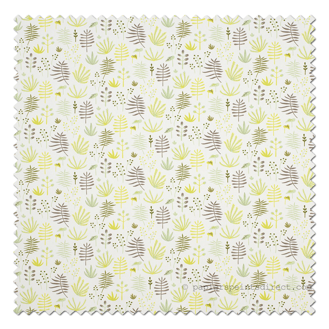 Tissu enfant Jungle All over vert - Happy Dreams de Casadéco | Réf. HPDM83407227