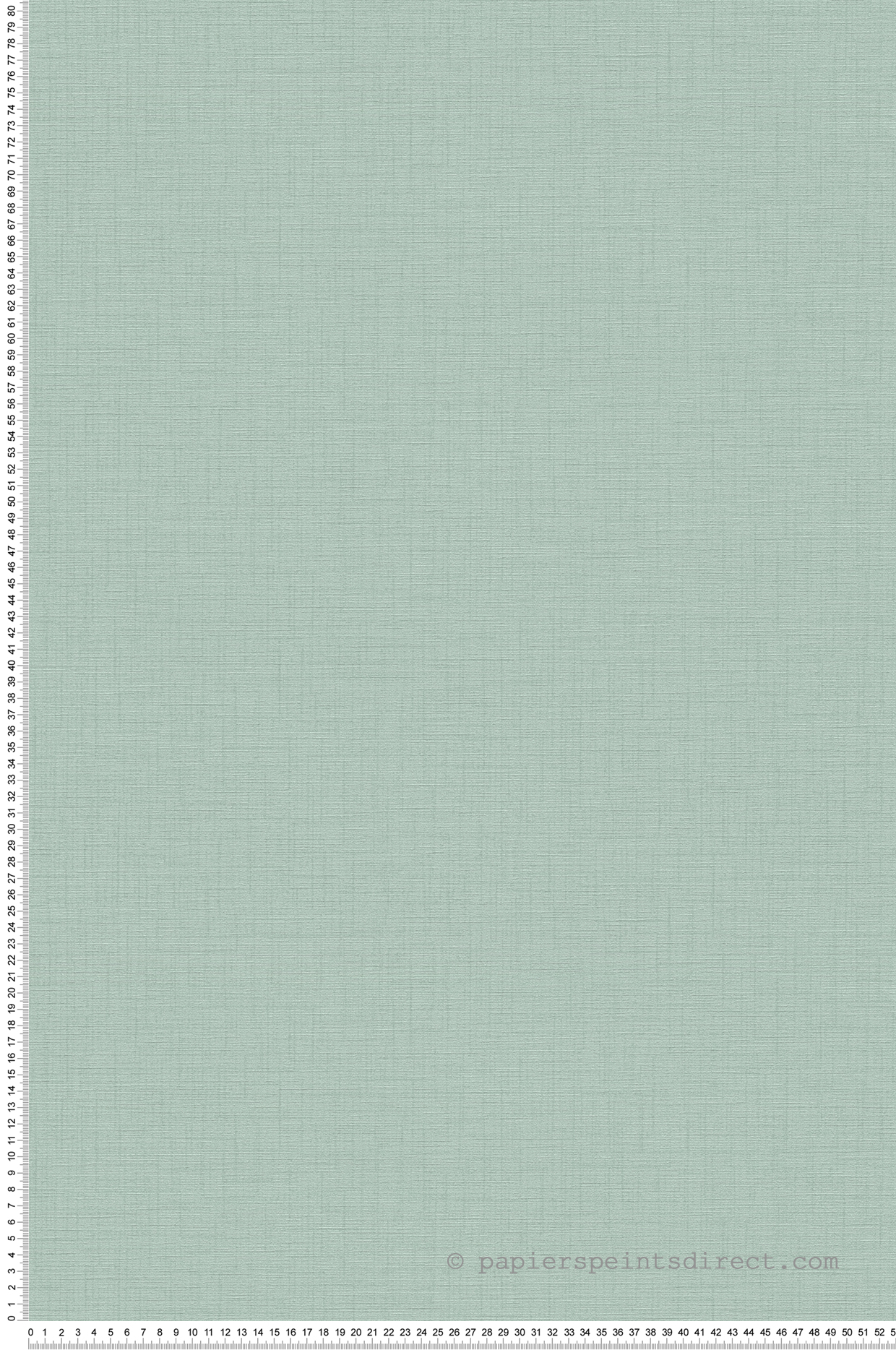 Papier peint Faux Uni Effet Lin vert d'eau - My Home My Spa d'A.S. Création | Réf. SP15910