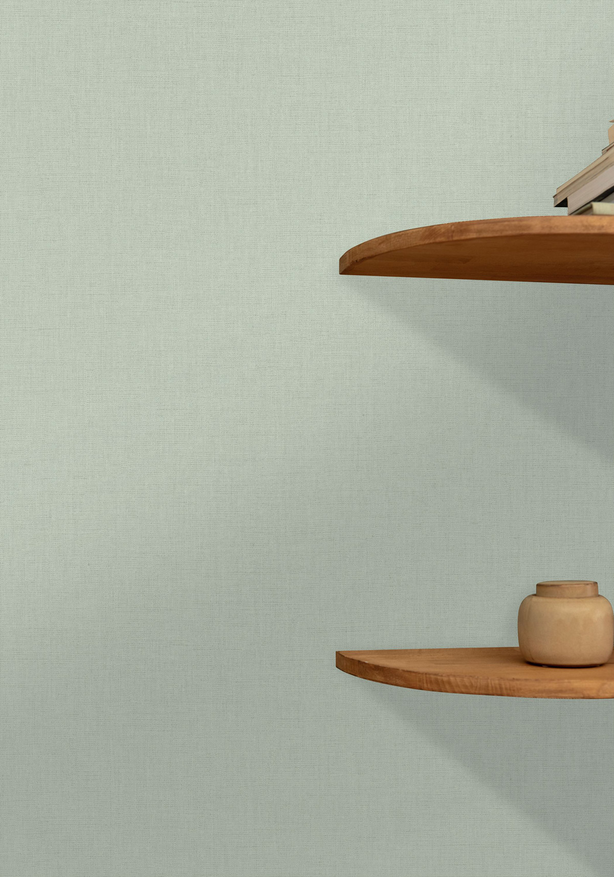 Papier peint Faux Uni Tissage vert amande - Reliefs de Casélio | Réf. RLF103227128