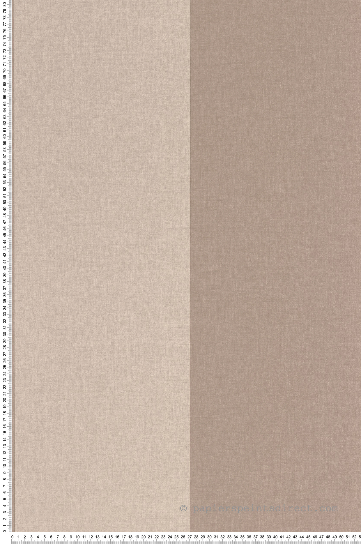 Papier peint Rayures XXL Lines taupe - Line Up de Casélio | Réf. LNP106721150