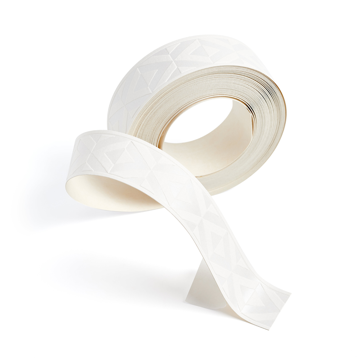 Galon Graphique blanc nacré - Collection Bordures & Galons de Montecolino