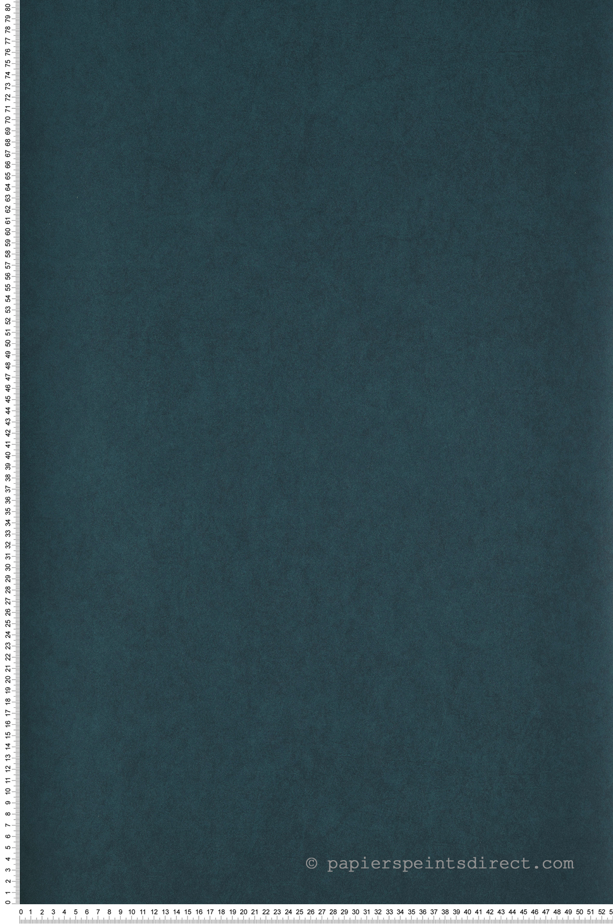 Papier peint Cotton Touch bleu paon - Flower Market de Casadéco | Réf. FLOM82387525