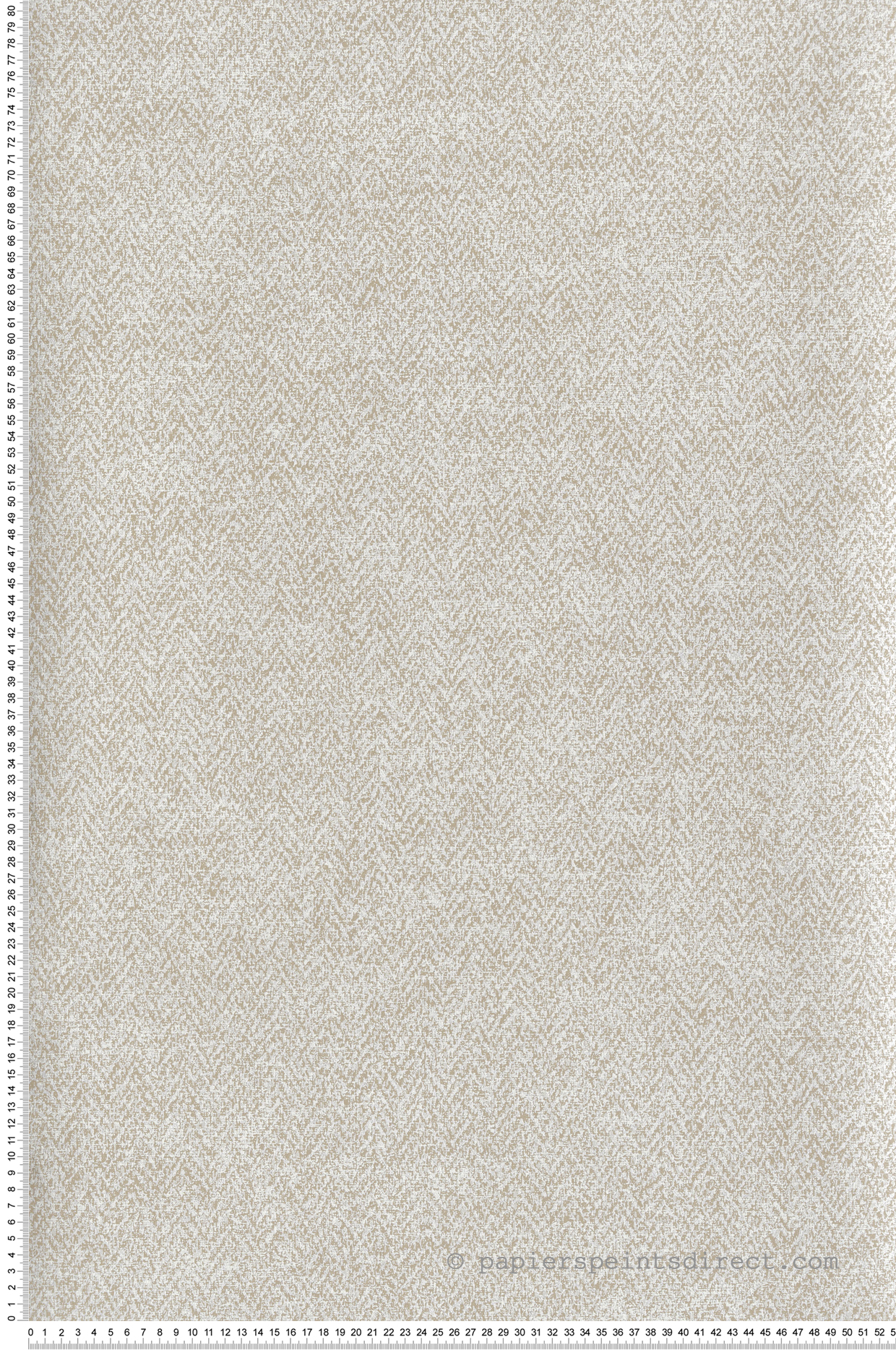 Papier peint Chevron Rocco sable - The Texture Book de Masureel | Réf. MAS-ILA702