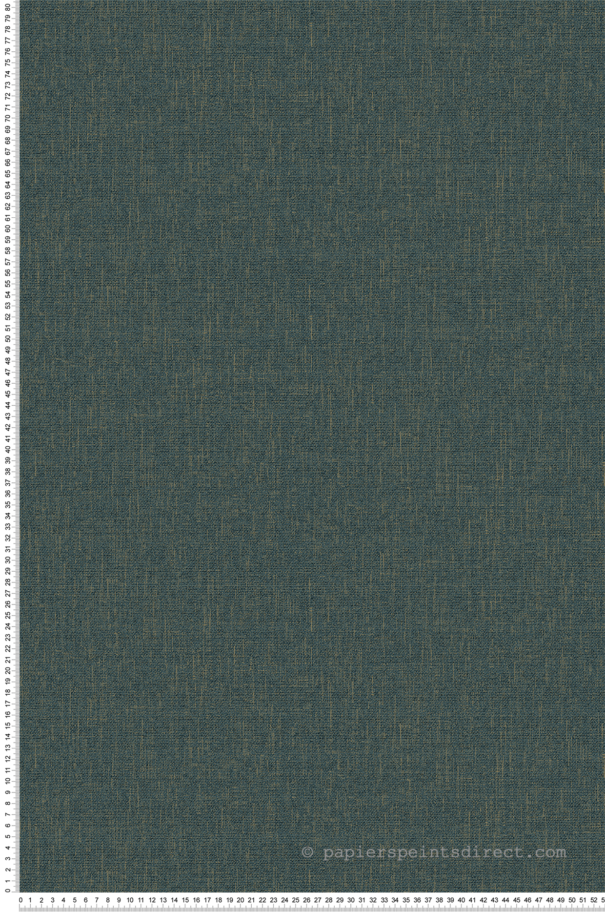 Papier peint Faux uni Textile Métallisé bleu canard doré - Vancouver de Montecolino | Réf. MC-SY27515