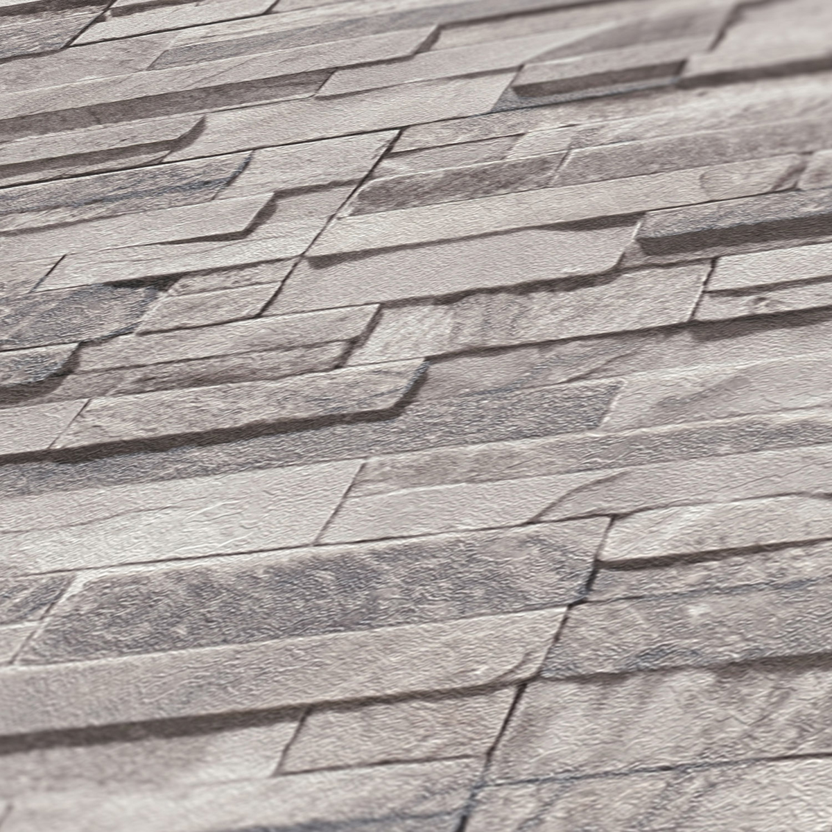 Papier peint Pierre Parement gris argenté - Metropolitan Stories 3 d'A.S. Création AMB4 | Réf. AS-388162