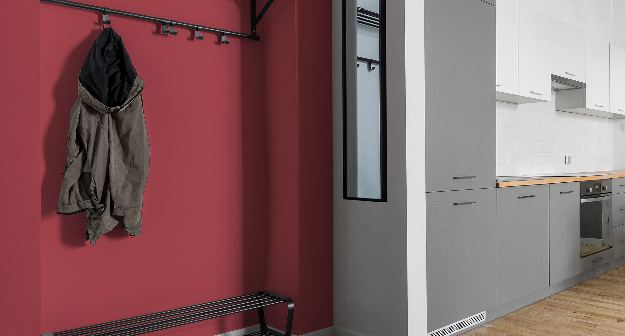 Image d'un pot de 1 litre de peinture Puro rose peachy pink  - c2033