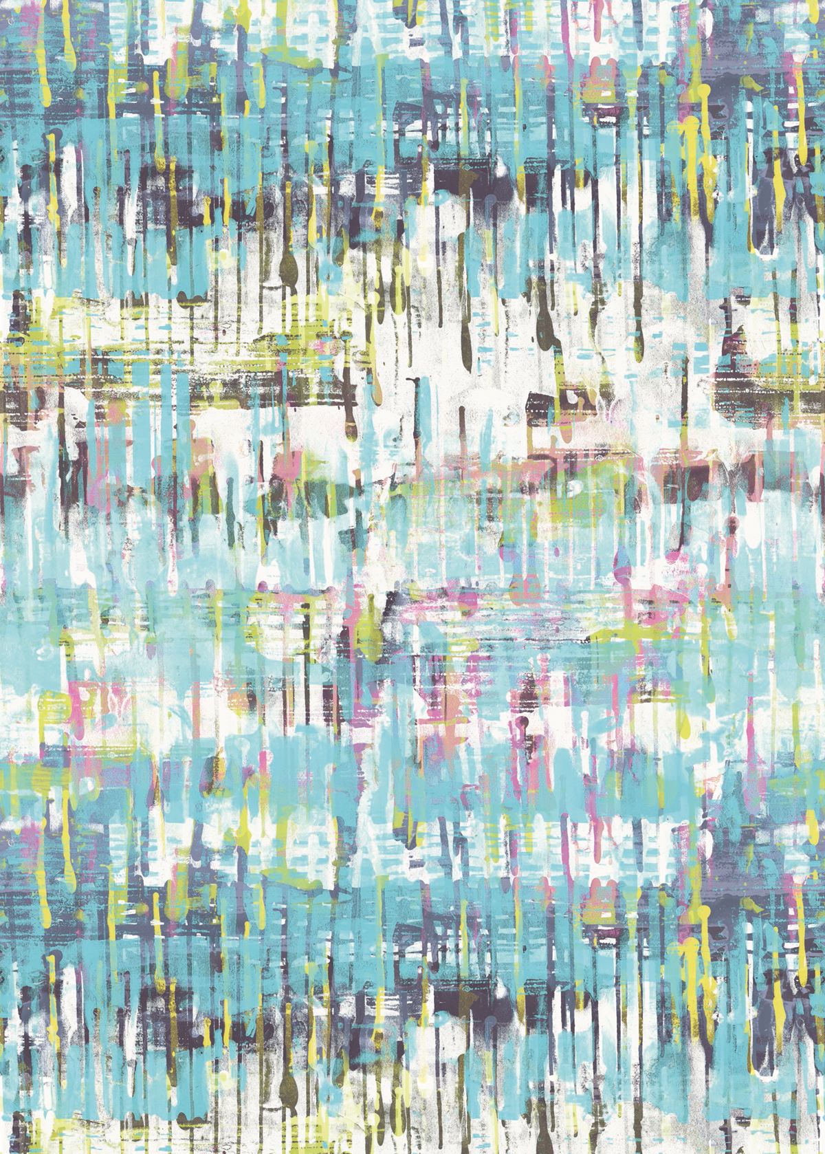 Papier peint Panoramique Pixel art bleu - Beauty Full Image de Casadéco | Réf. BFIM85036206