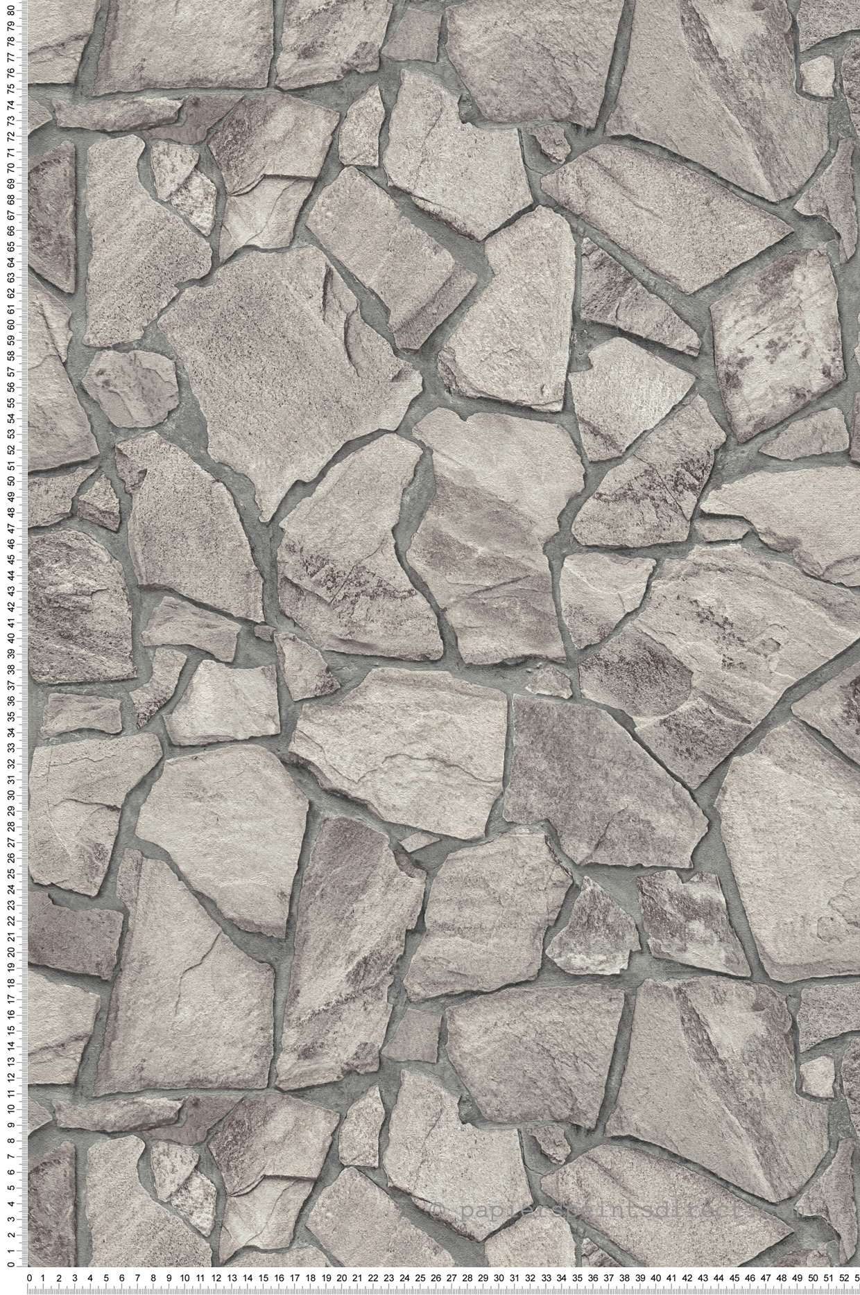 Papier peint Pierre Parement gris argent - Elements 2 d'A.S. Création | Réf. AS-389336