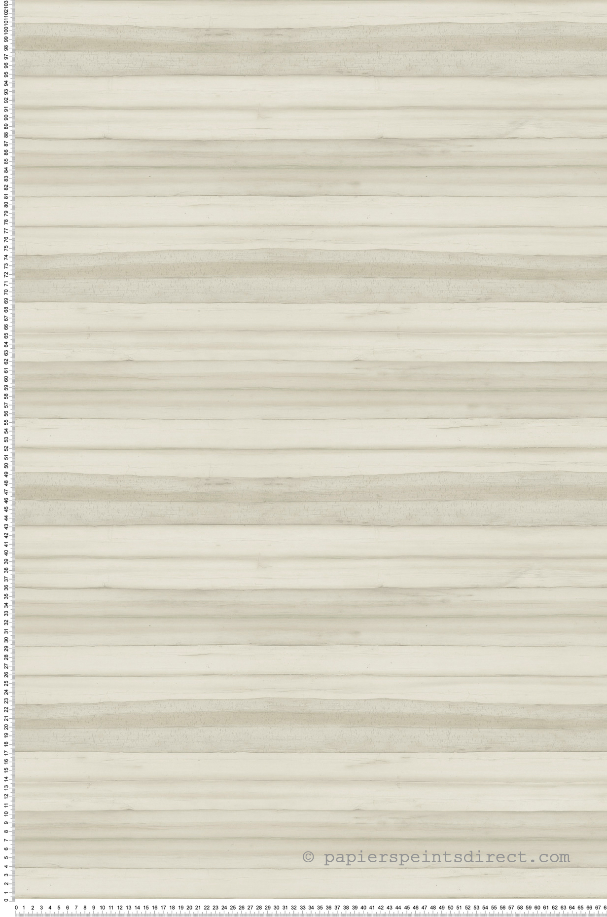 Papier peint Lamelle d'Écorce beige - Greenhouse de York (Initiales) | Réf. INI-GO8265