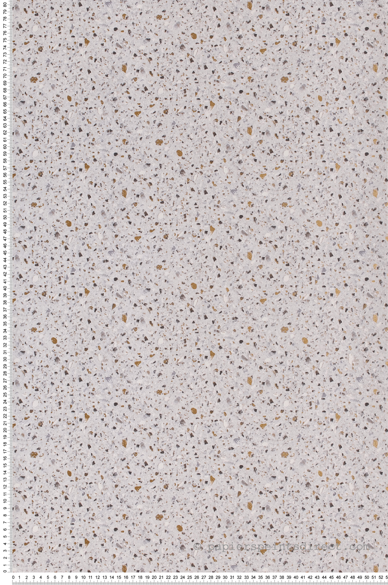 Papier peint Terrazzo gris or - Au Bistrot d'Alice de Casélio | Réf. BIS69632090