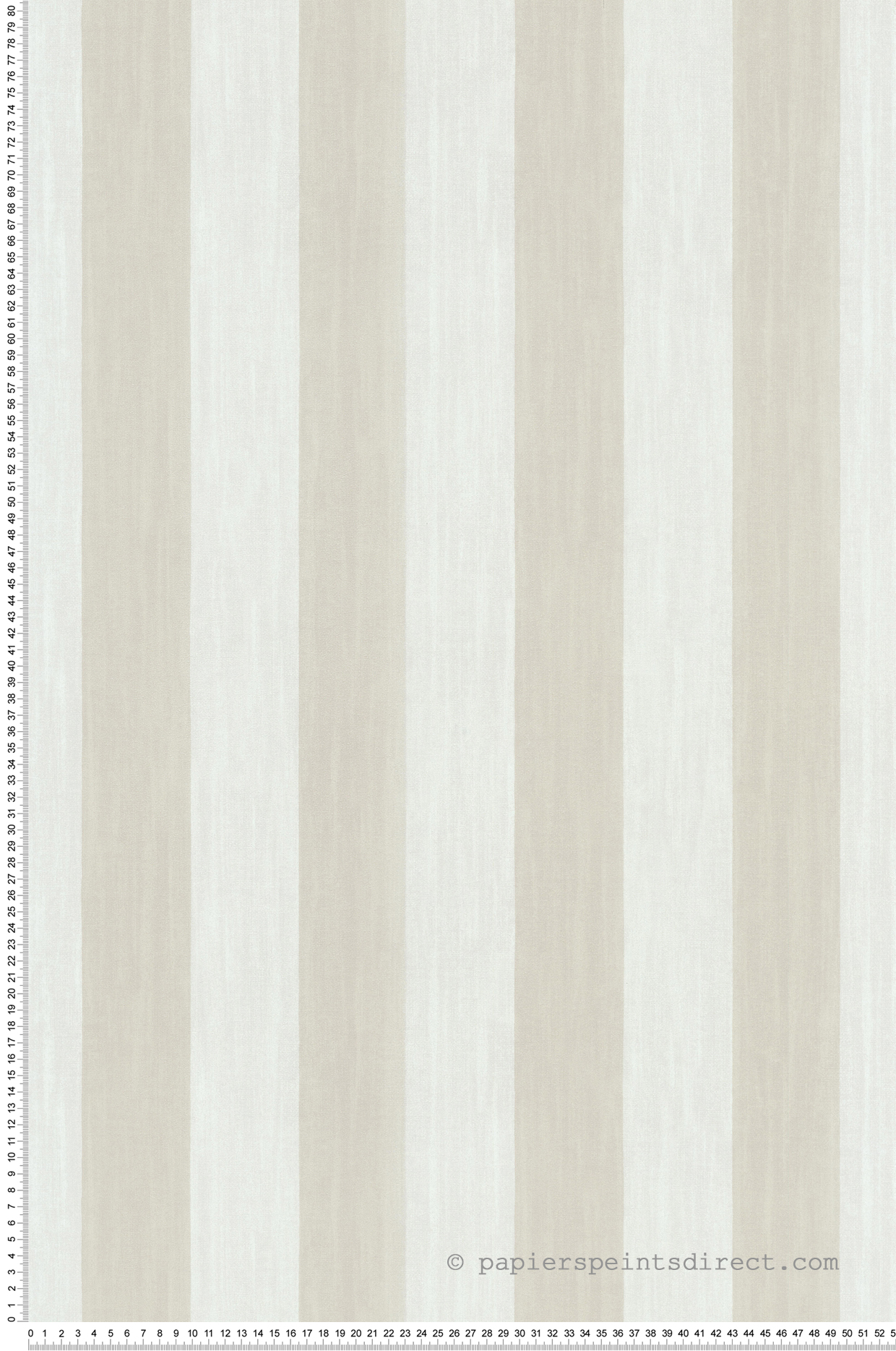 Papier peint Rayure Aqua beige - Les Essentiels de Lutèce | Réf. LTC-11250607