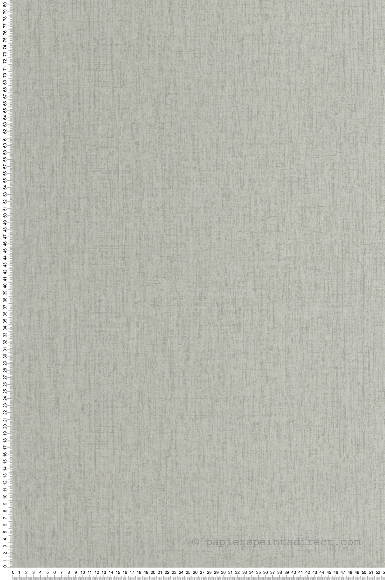 Papier peint Faux uni Ecorce Scribe gris tourterelle doré - Babylone de Casadéco | Réf. BBLN89759133