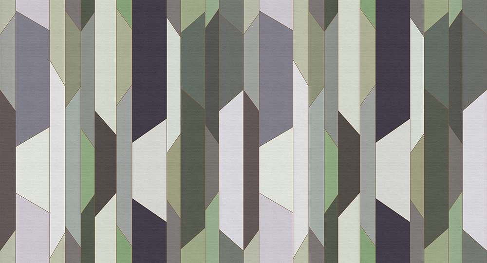 Papier peint panoramique Géométrique Fold 1 - Référence DD114502 - Intissé 200g/m2 - Standard 500 x 270