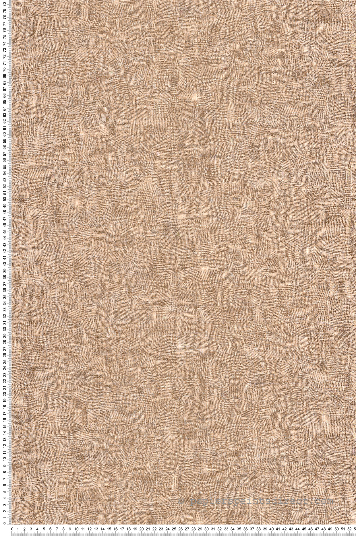 Papier peint Faux Uni Empreinte caramel cuivré - Riverside 4 de Casadéco | Réf. RIVI88702597