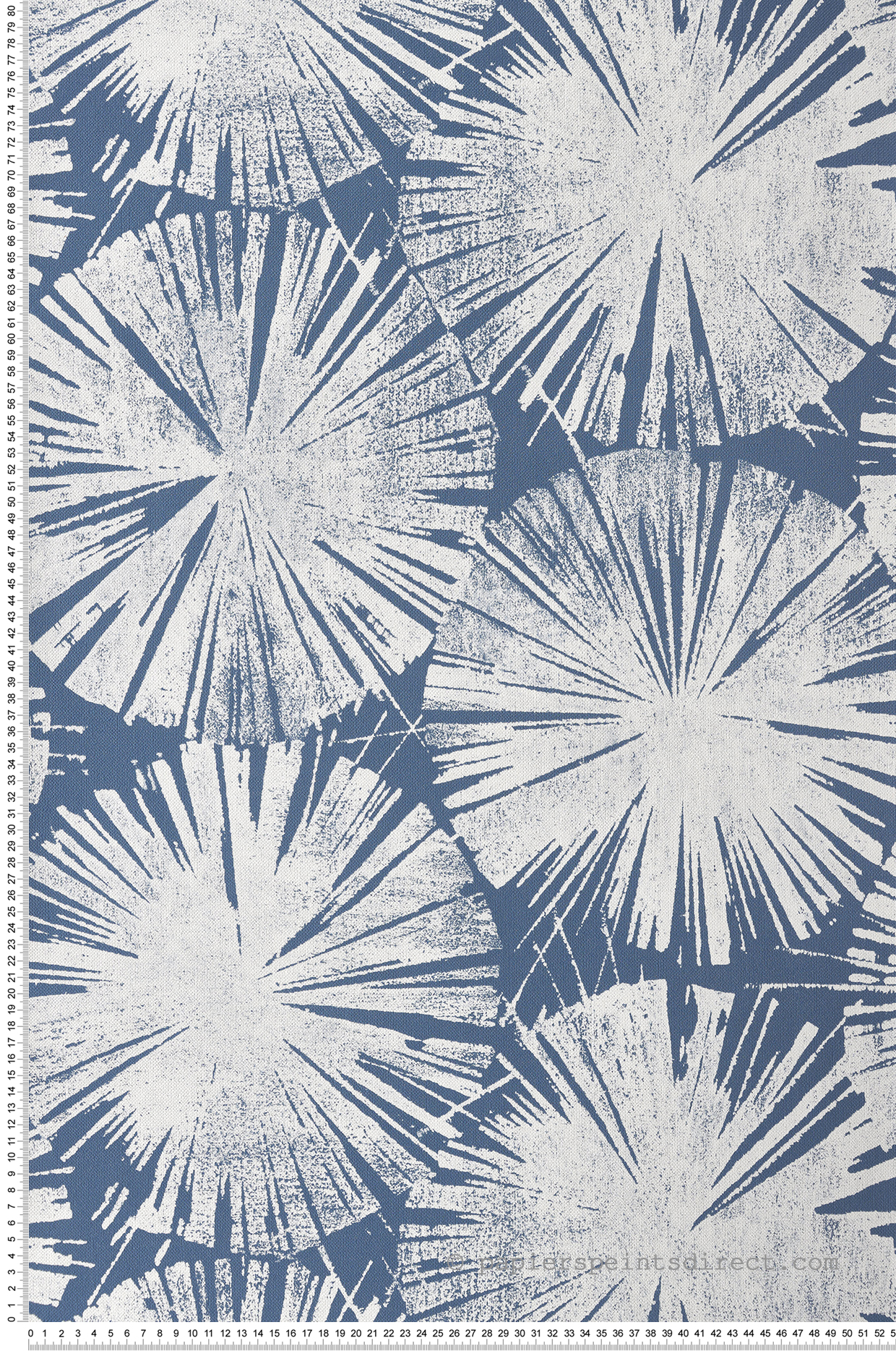 Papier peint Feuille Nénuphare bleu - Gingko de Casadéco | Réf. GINK86226506