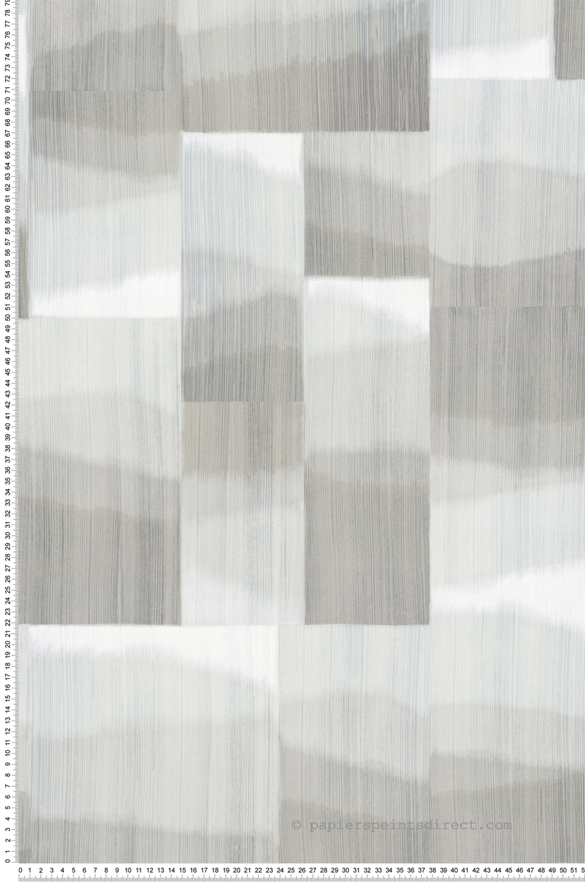 Papier peint Géométrique Tie and Dye gris - Kanoko d'Osborne & Little | Réf. OBS-W7553-02