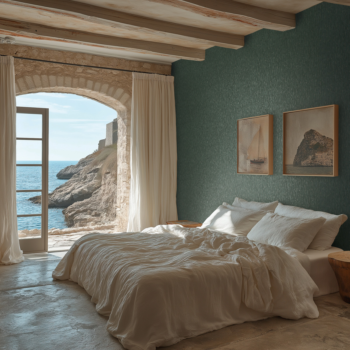 Papier peint Pierre Géométrie Moderne bleu canard argenté - Metropolitan Stories 4 Hot Spots d'A.S. Création | Réf. AS-786664