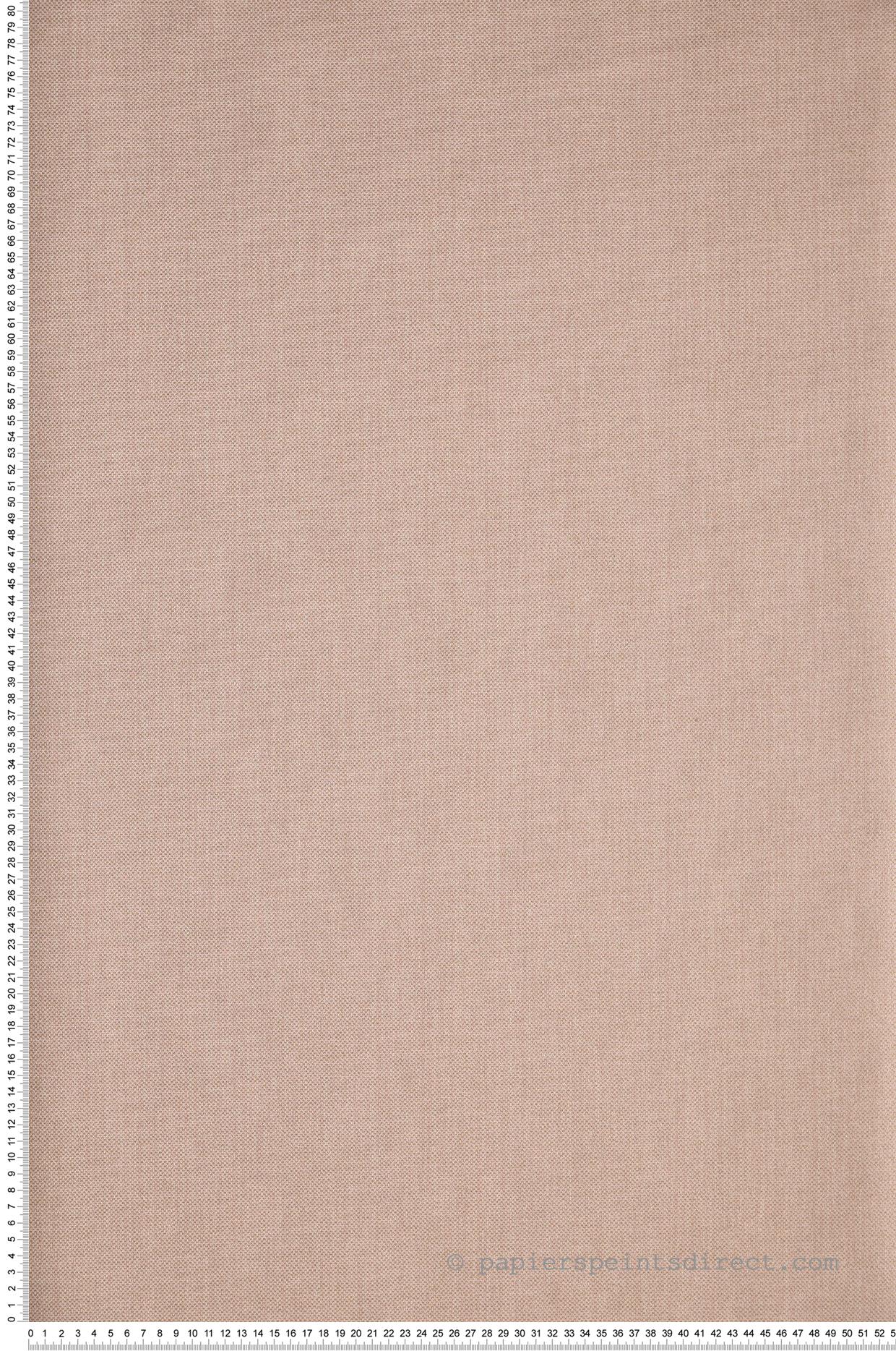 Papier peint Uni Natté Métallisé Rose poudré/Doré - L'escapade de Casélio | Réf. EPA101574022