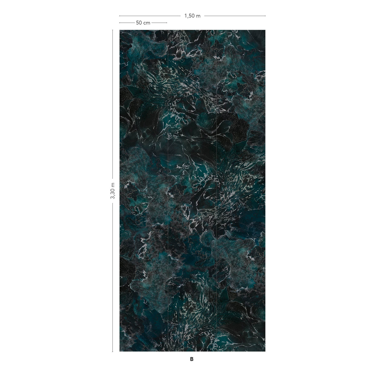 Papier peint panoramique Écumes Original B - 4/5/6 - Isidore Leroy