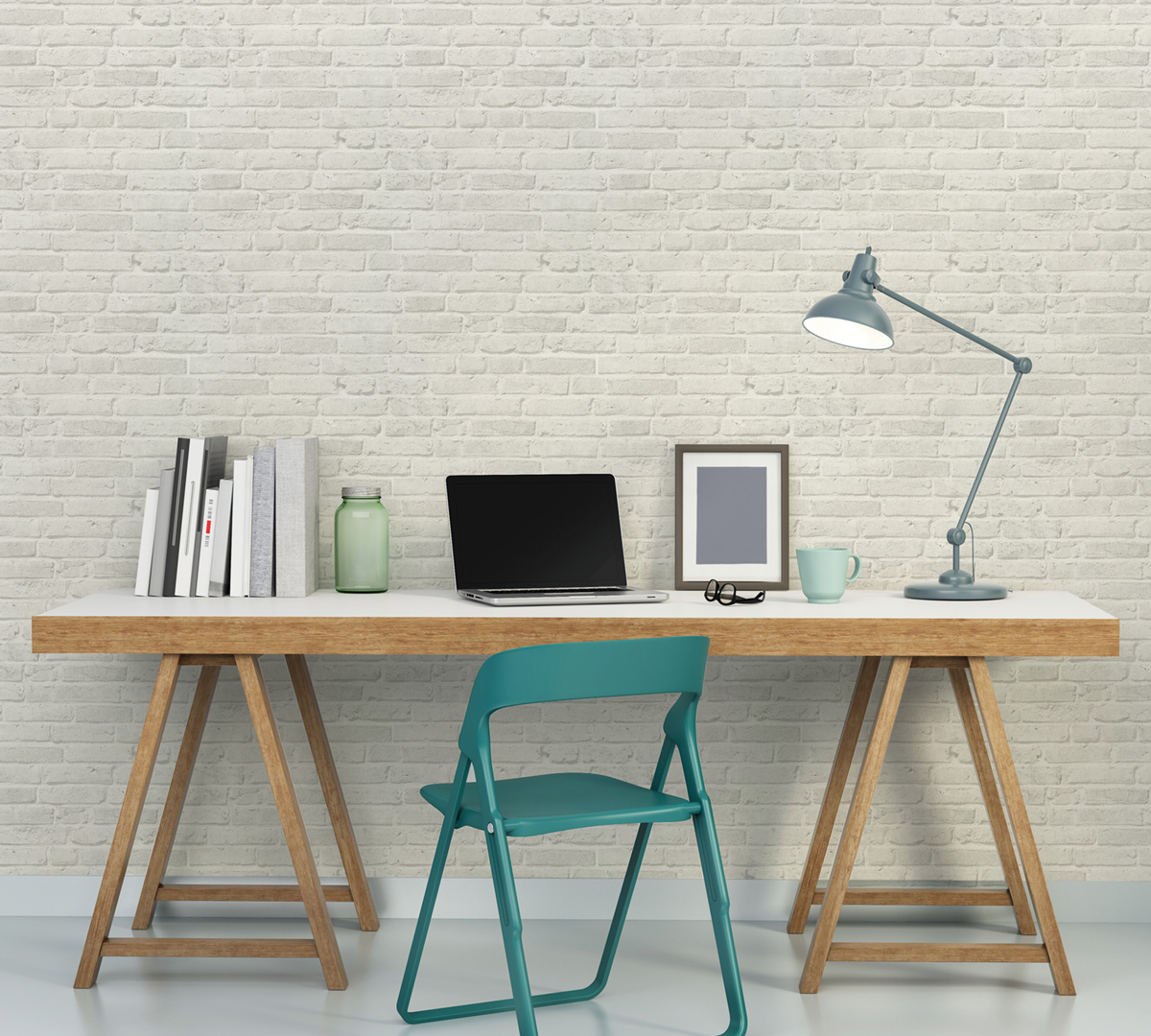 Papier peint Briques gris perle - Elements 2 d'A.S. Création AMB2 | Réf. AS-355814