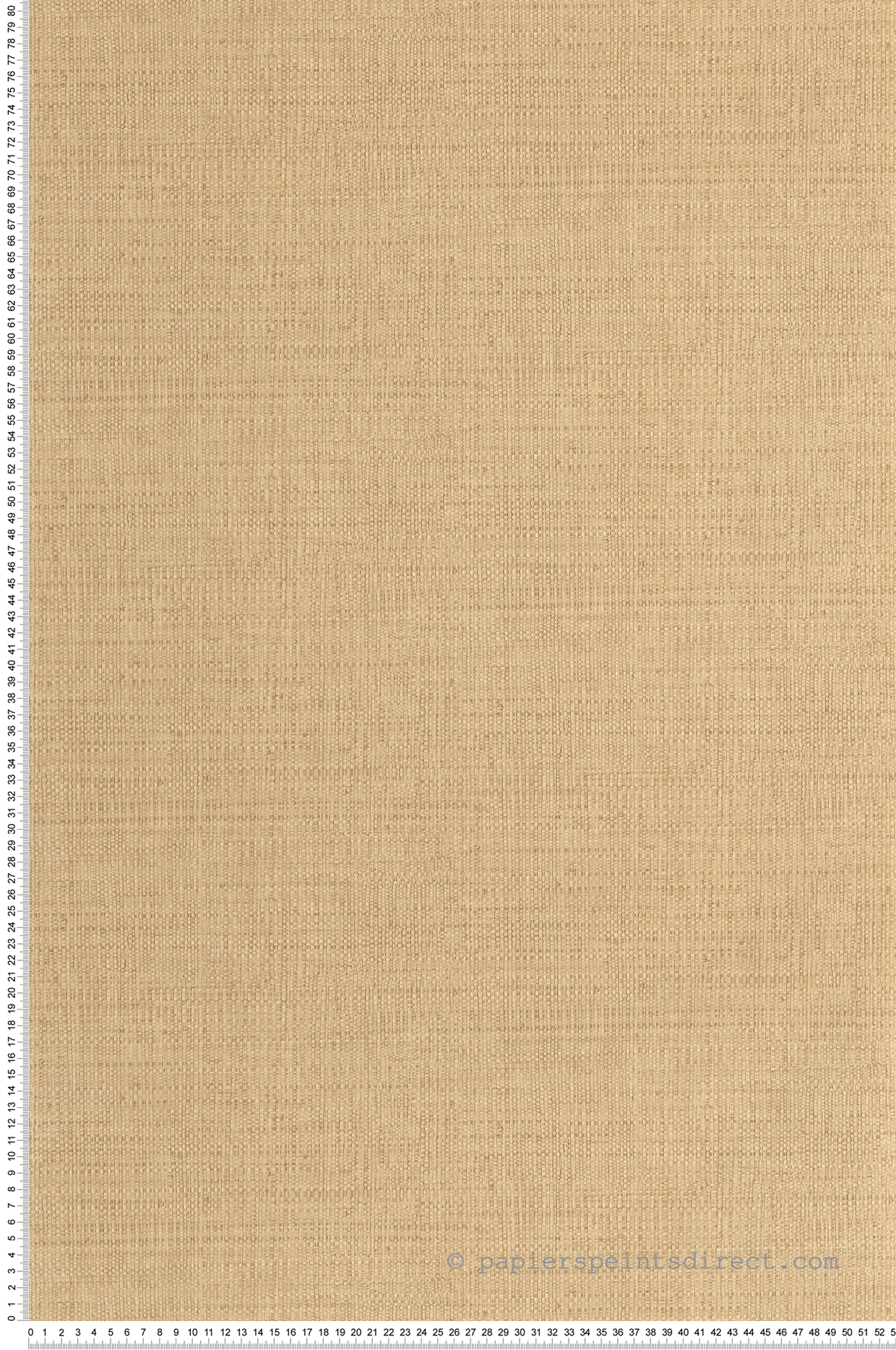 Papier peint Raphia Tissé vanille - Matières de Casélio | Réf. MMT105971245