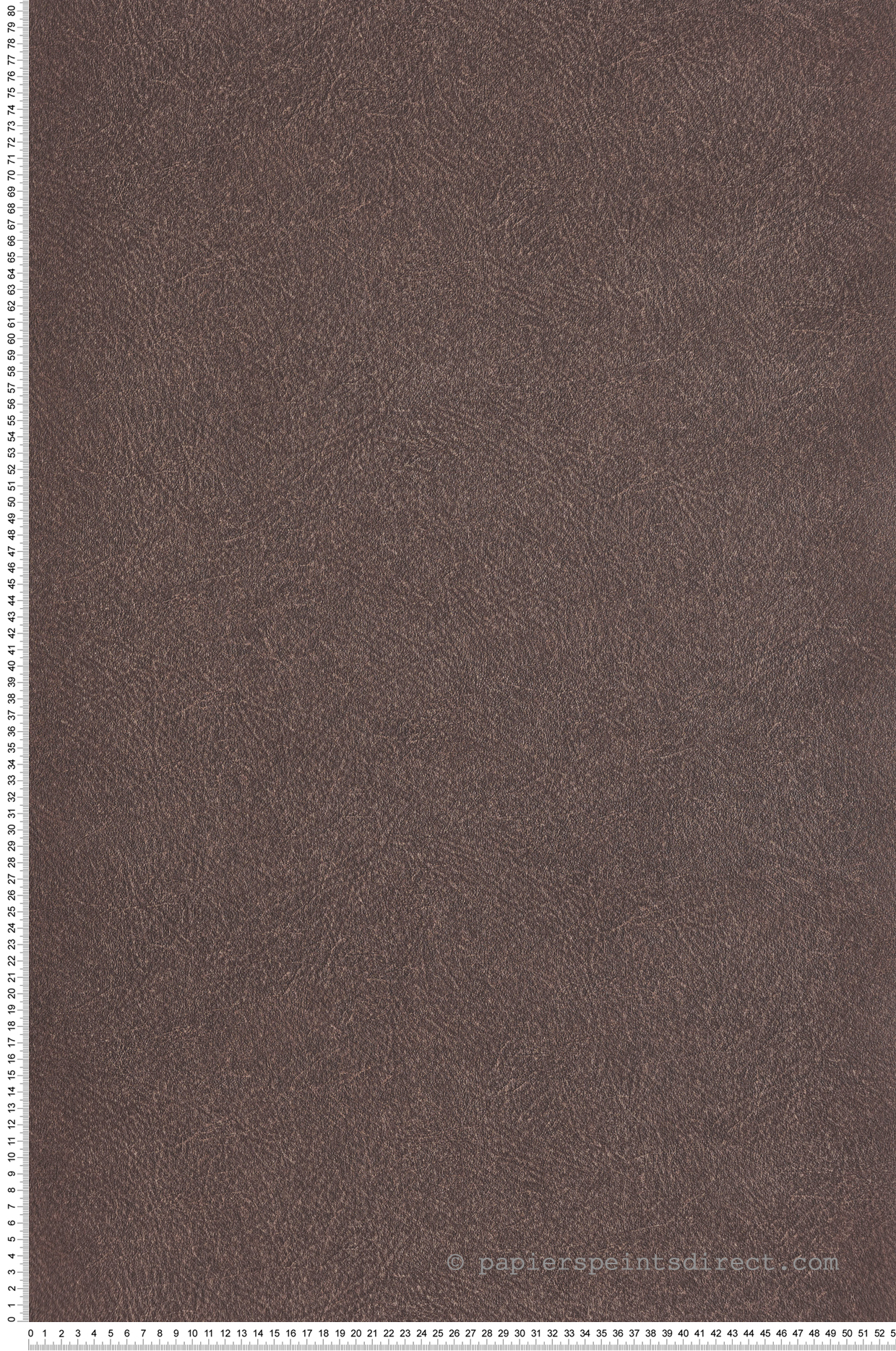 Papier peint Faux Uni Cuir chocolat - Maori de Montecolino | Réf. MC-TA25025