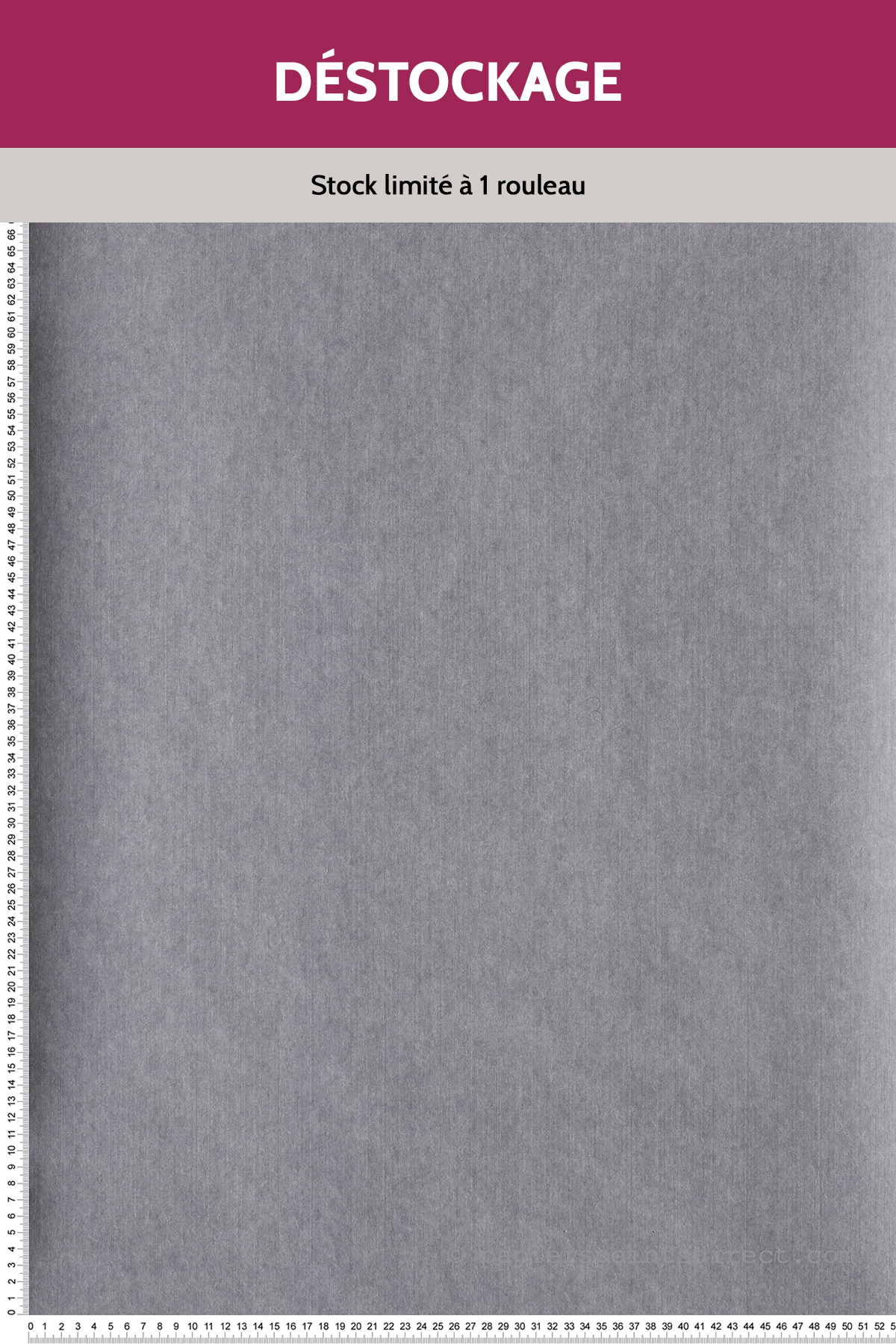 Papier peint Destockage - Uni Kolinsky Gris Éléphant - Portfolio