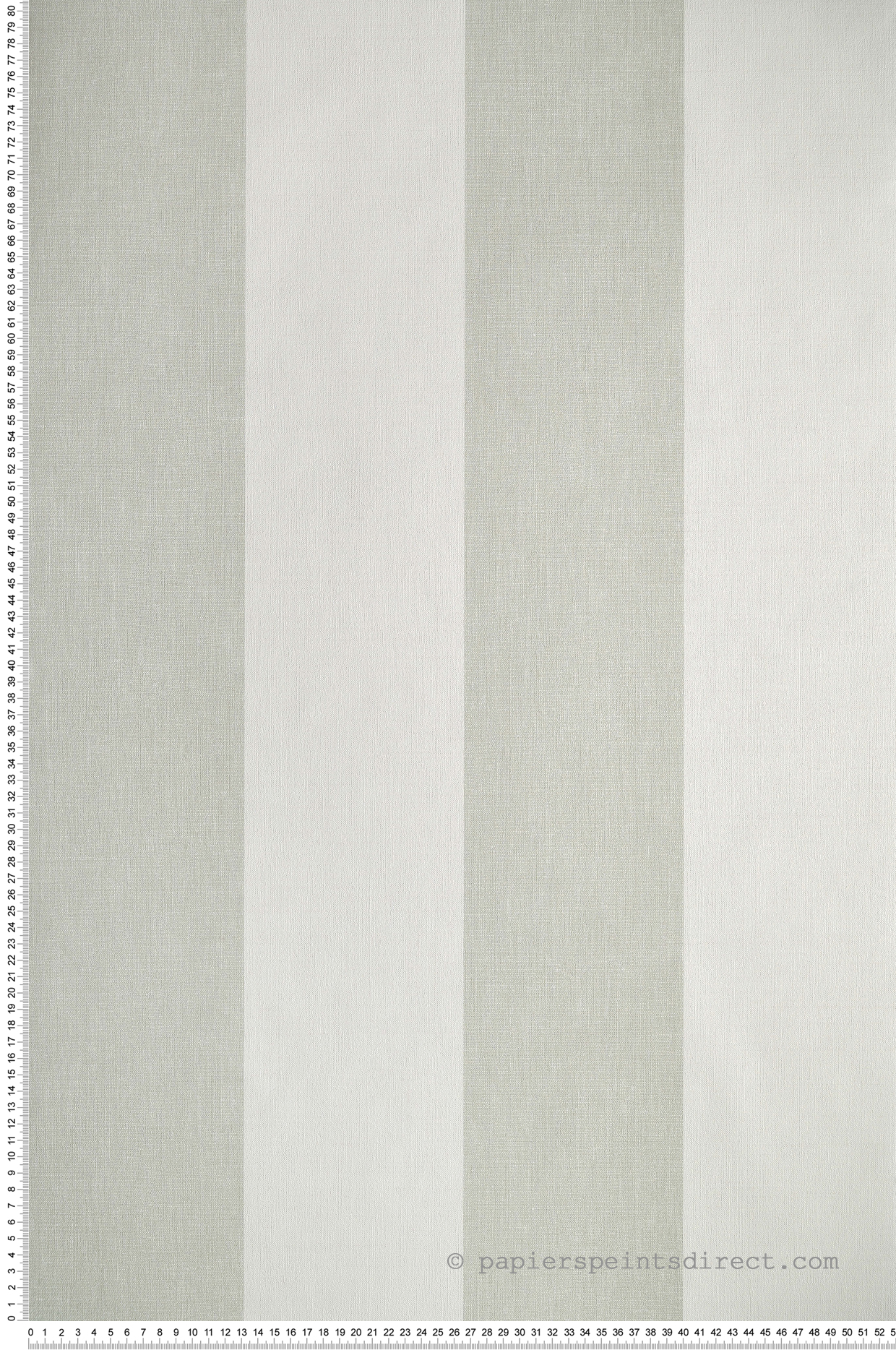 Papier peint Rayure Effet Lin vert celadon - Les Rayures de Casadéco | Réf. RAYS28467396