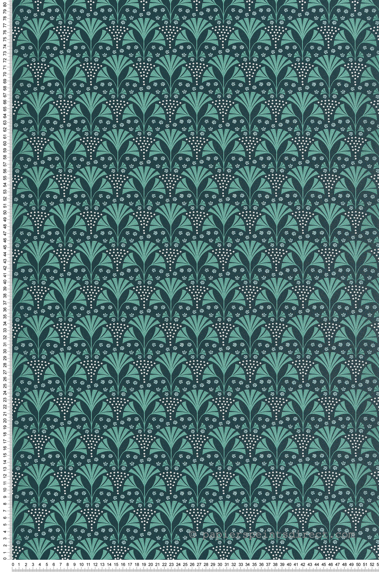 Papier peint Palme Floral vert - Jardin d'Eden de Lutèce | Réf. LTC-51200504