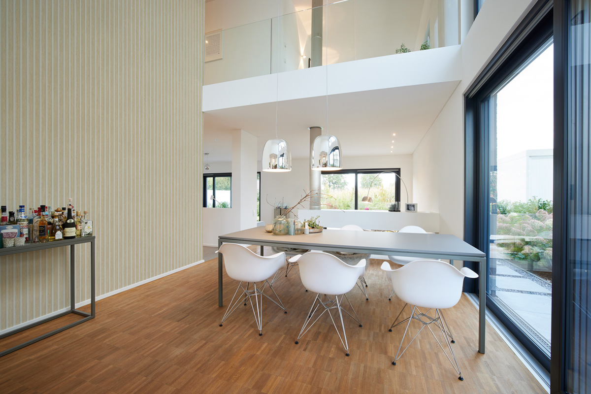 Papier peint Tasseaux Bois Chêne gris beige - Pintwalls 2 d'A.S. Création AMB4 | Réf. AS-391097