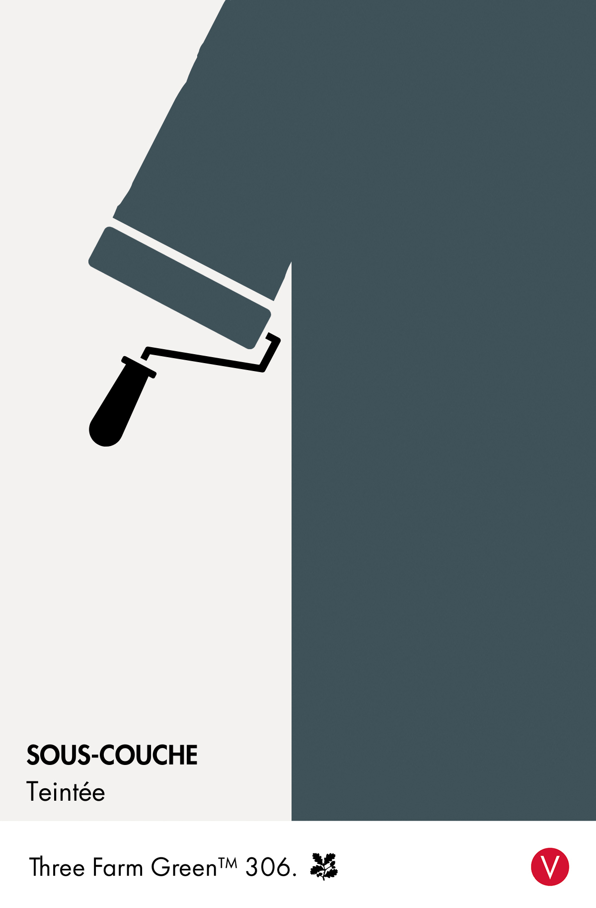 Sous-couche teintée Three Farm Green n°306 Intelligent ASP (All Surface Primer) 1 litre