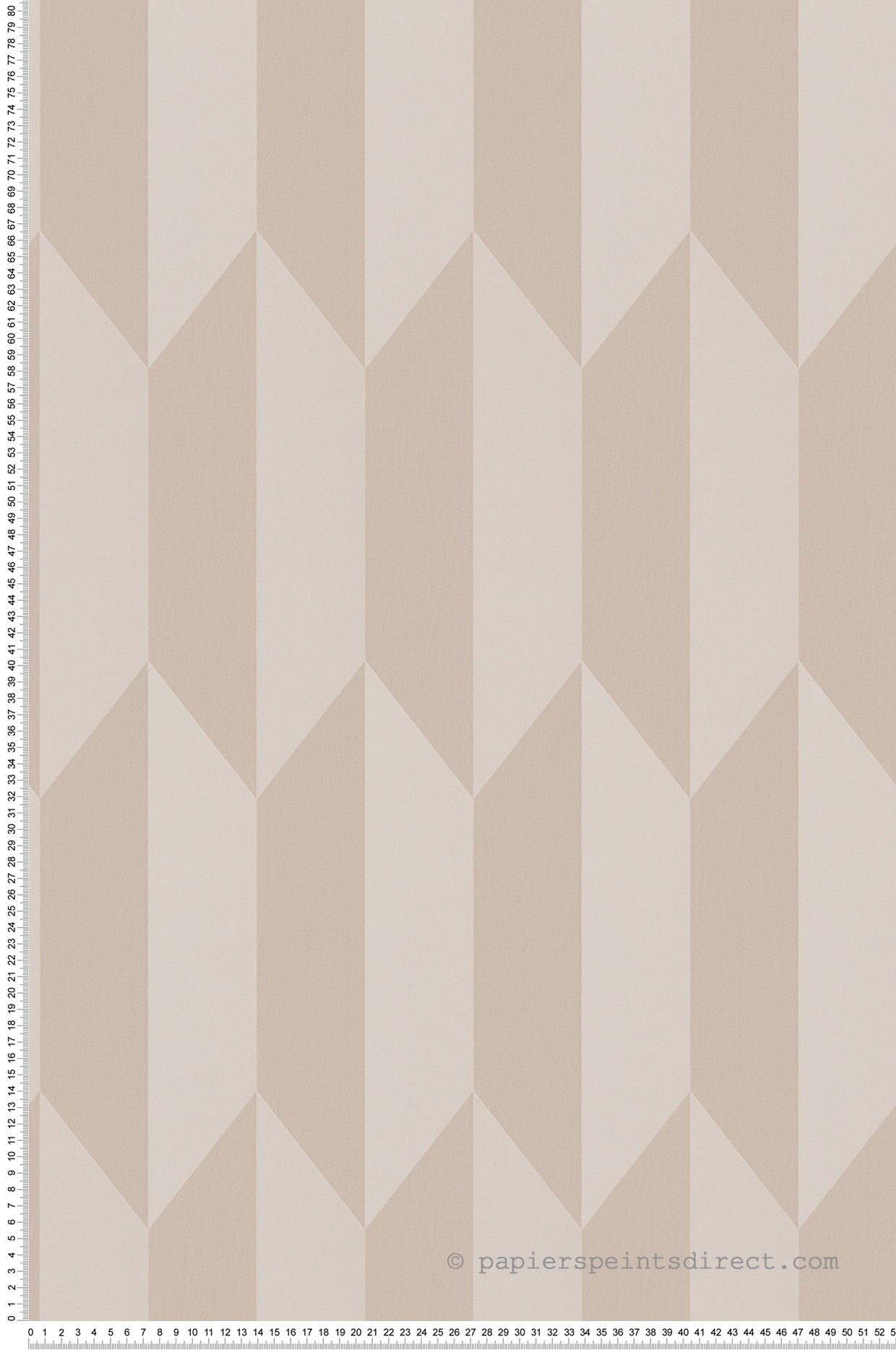 Papier peint Damier Graphique Groove blanc métallisé - Cosmoliving d'A.S. Création | Réf. AS-790861