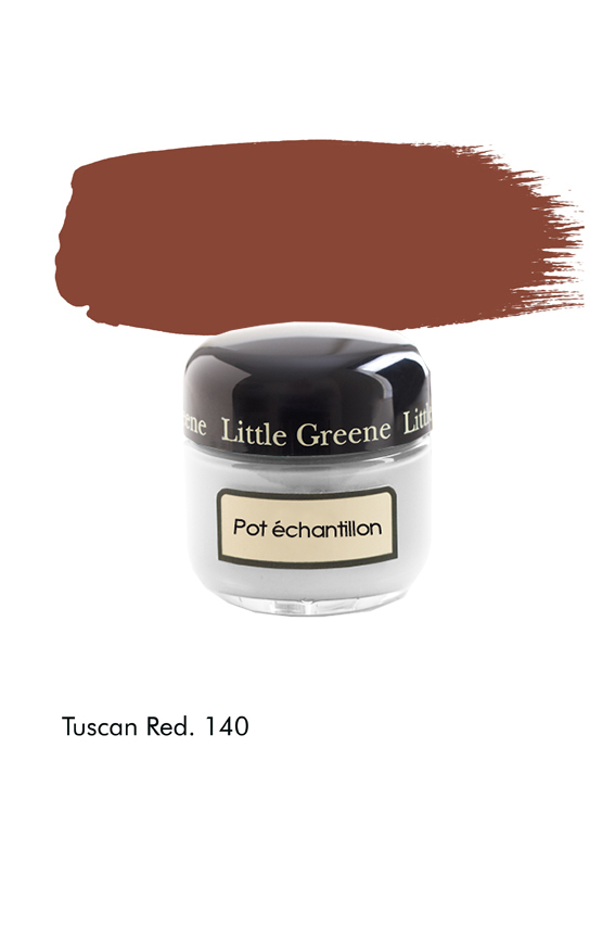 Pot échantillon Tuscan Red n°140 - Finition Absolute Matt Emulsion
