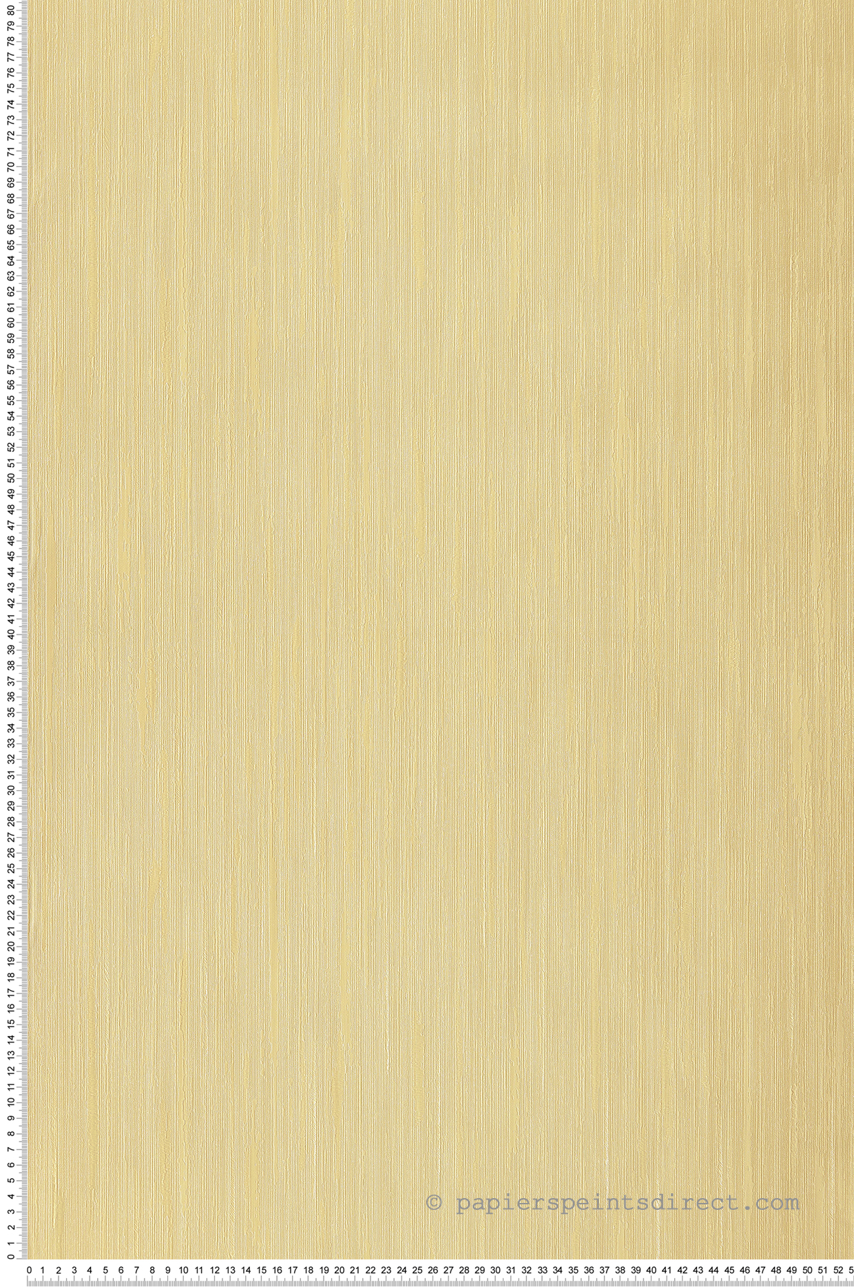 Papier peint Faux Uni Rayé jaune irisé - San Marco de Montecolino | Réf. MC-25793