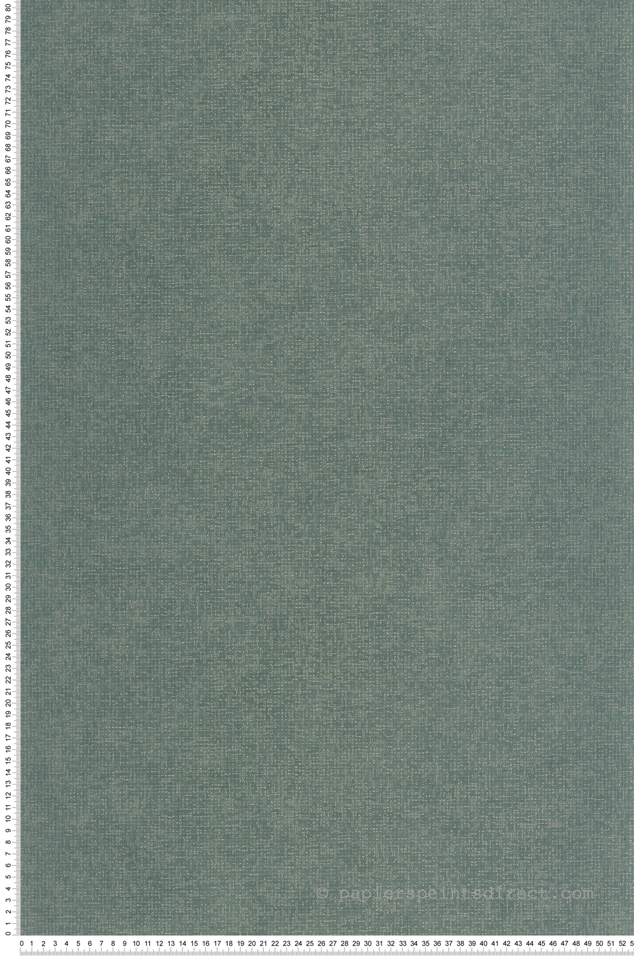 Papier peint Tissage Dione vert paon argenté - Solaris de Casadéco | Réf. SOLA201906720