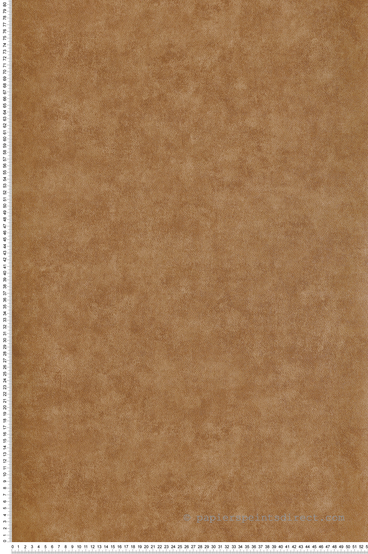 Papier peint Effet Cuir Grainé marron cognac - Leathers de Casadéco | Réf. LEAT87132409