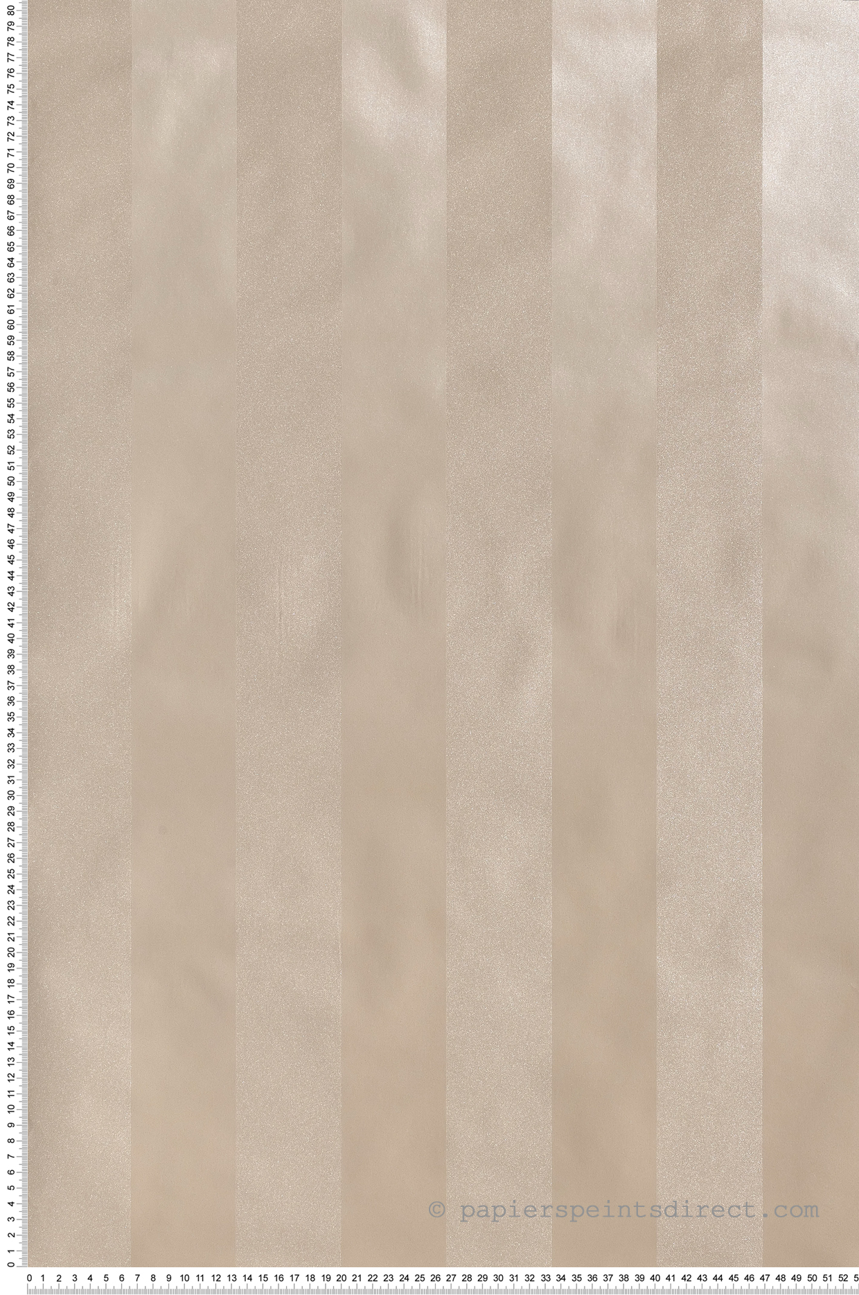 Papier Peint Rayures irisées beiges - Jeux de rayures 2 de Lutèce  | Réf. LTC-G67560