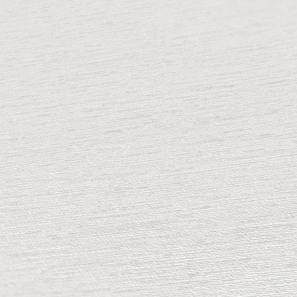 Papier peint Uni Toile Fond Tissé blanc cassé - Famous Garden d'A.S. Création AMB4 | Réf. AS-393515