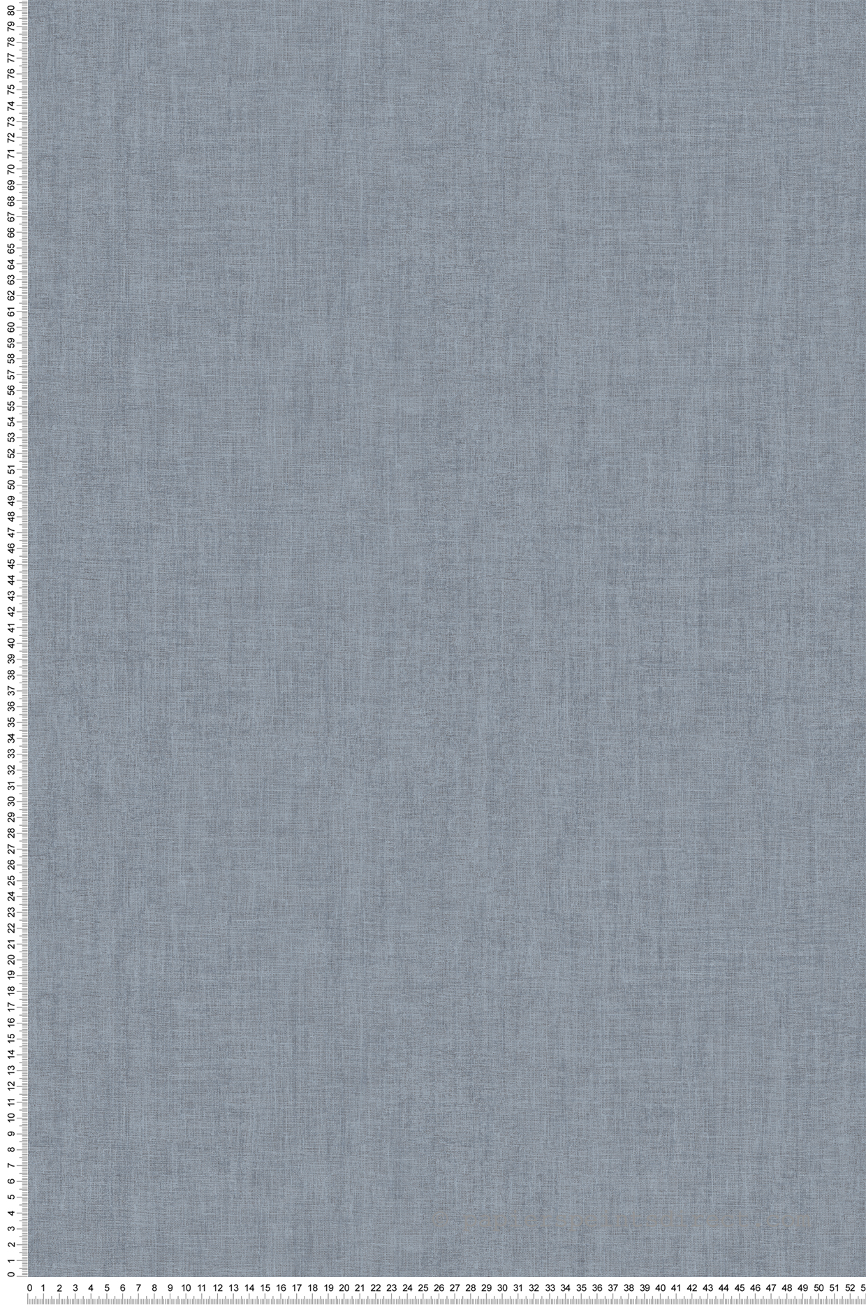 Papier peint Uni Lin bleu jean - Maison Paradis de Lutèce | Réf. LTC-MP15586