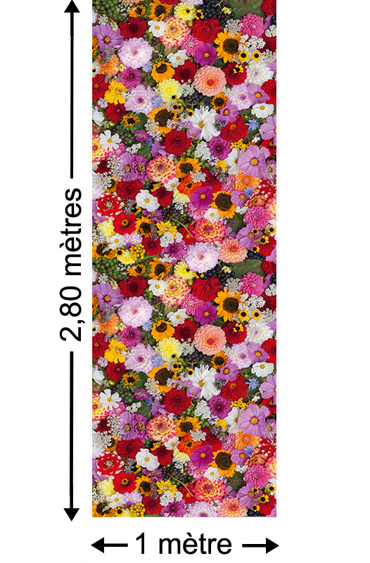 Flower Fragrance - Papier peint lé unique