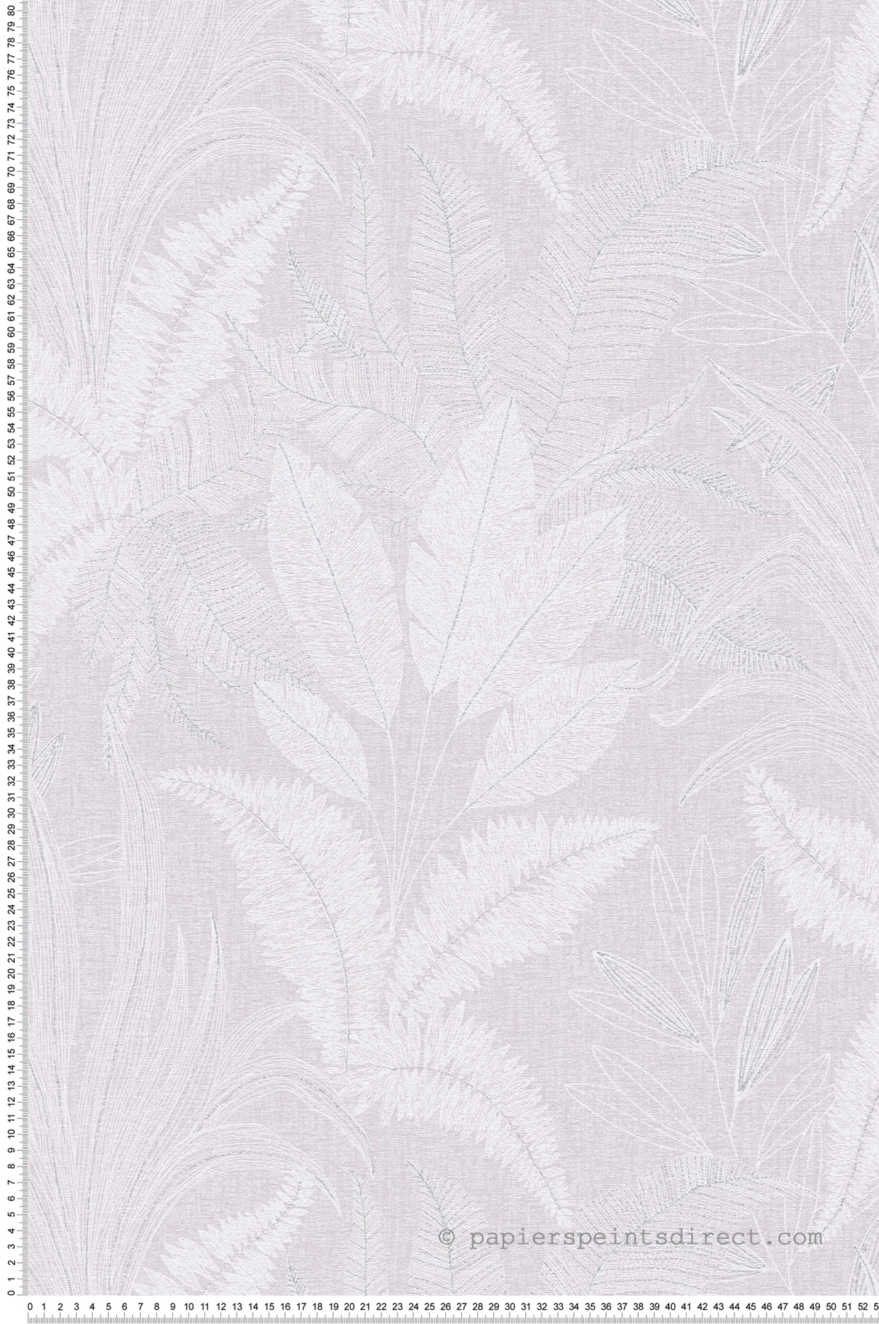 Papier peint Feuilles Nature Discrète glycine - Stories of Life d'A.S. Création | Réf. AS-396544