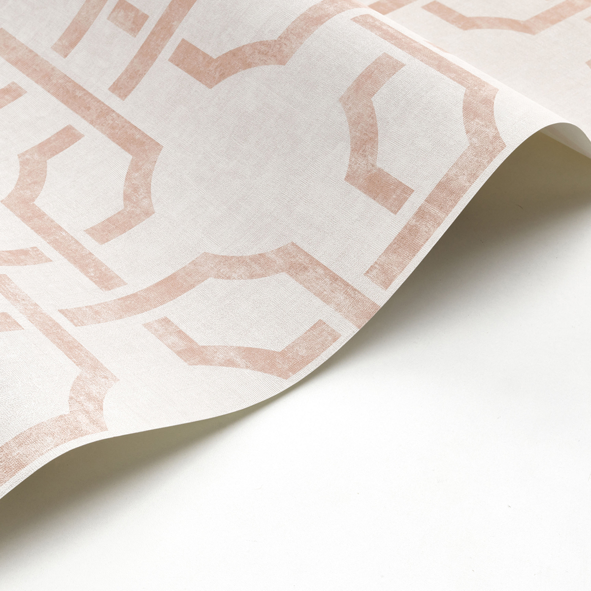 Papier peint Géométrique Mosaïque rose et irisé - Vienne de Casadéco | Réf. VIEN87354125