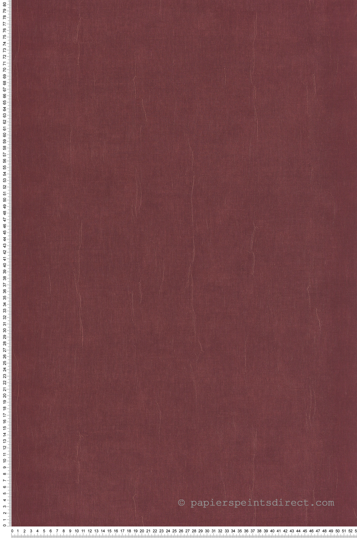 Papier peint Uni Etamine bordeaux cerise - Etamine de Casadéco | Réf. ETAM200255757